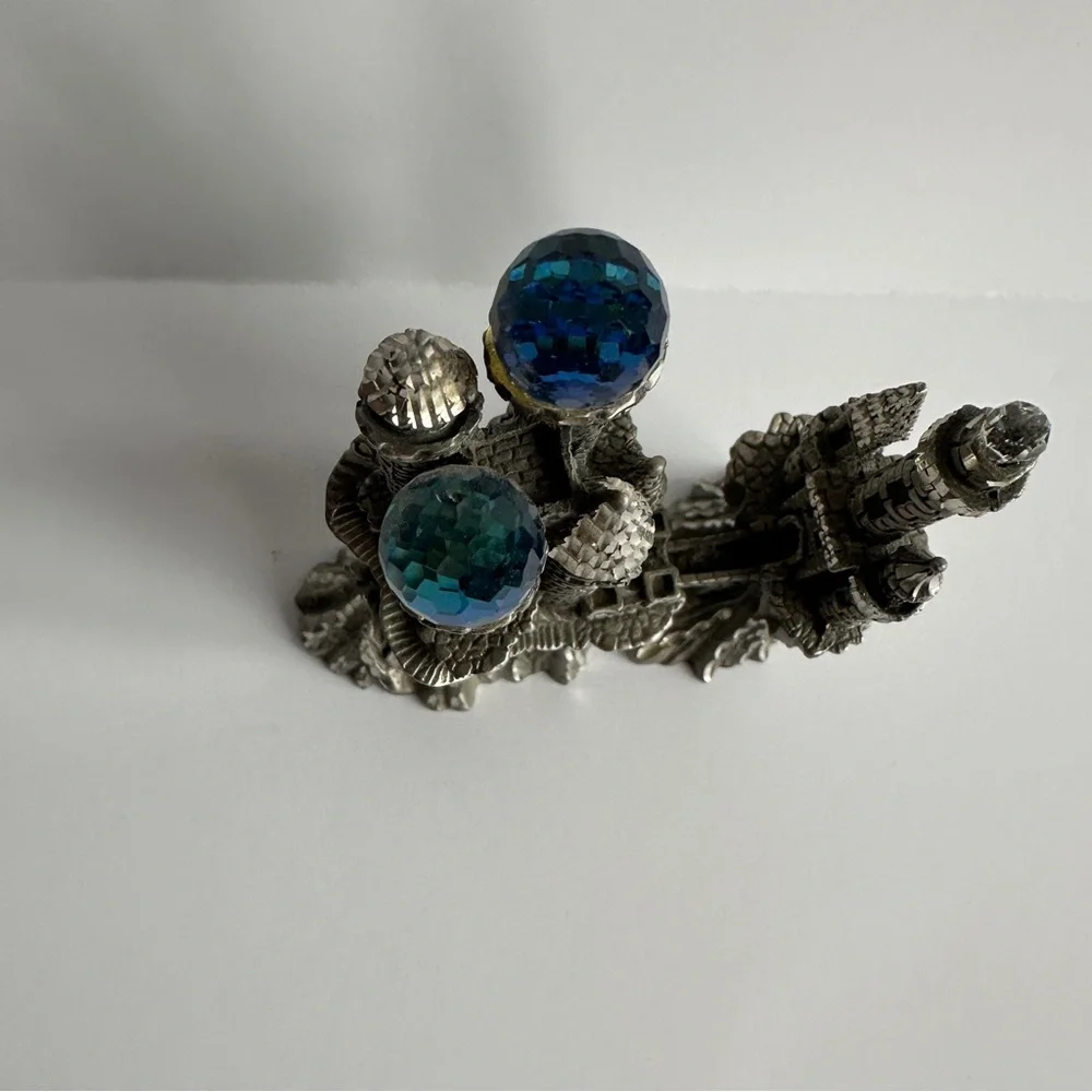 American Collectors Guild Pewter Castle Figurine Limited Edition